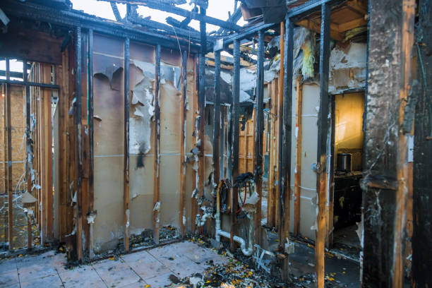 Professional Fire Damage Repair technician working in Somerset, WI